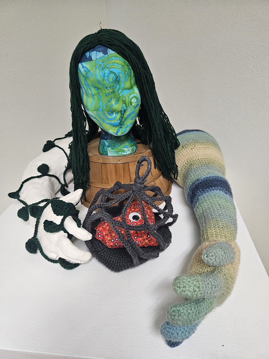 One arm is soft, movable and ready to adjust based on your needs. The firm clay hand is always steady, reaching out to you when you need it.