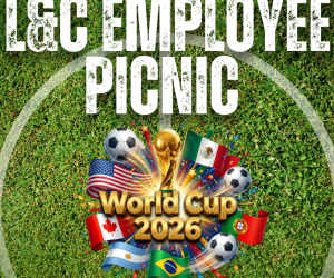 Thursday, June 18 L&C Employee Picnic | Celebrate your hard work at L&C! RSVP by June 5