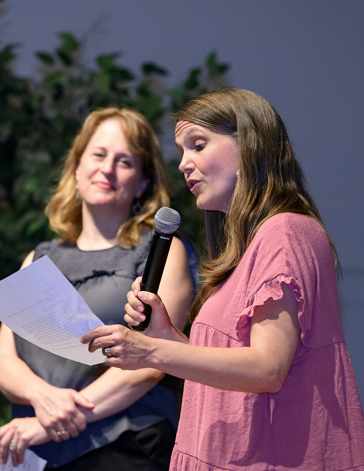 Rebecca Lingafelter and Katherine FitzGibbon