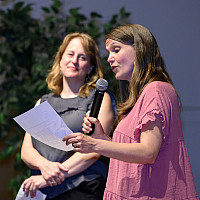Rebecca Lingfelter and Katherine Fitzgibbon
