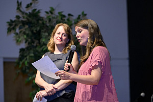 Rebecca Lingfelter and Katherine Fitzgibbon
