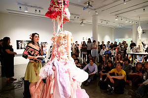 2026 Senior Art Exhibit in the Hoffman Gallery, April 2026