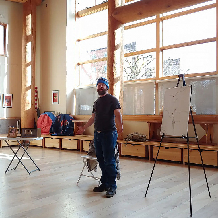 Dr. Waylon Lenk, Lewis & Clark College's Native Scholar-Artist in Residence 2023-2024