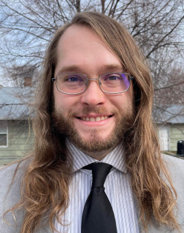 Benjamin Mann is smiling