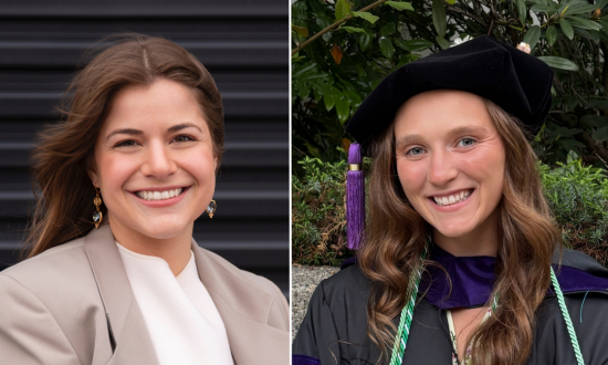 Madeline Masaryk '26 and Abigail Harper '26