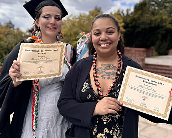 Paris Richelieu and Kassandra Leyva are Art Therapy's 2026 awardees.