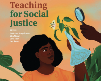 The book cover of Science Teaching for Social Justice