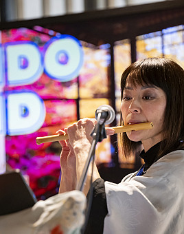 Torimaru founded Takohachi, a nonprofit organization in Portland, Oregon, dedicated to showcasing Japanese culture through music.