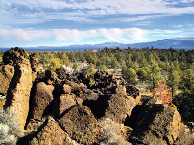 A view of the Badlands Wilderness in Central Oregon from the top of Flatiron Rock. (AP Photo/The Bulletin, Mark Morical) from Oregonian 3...