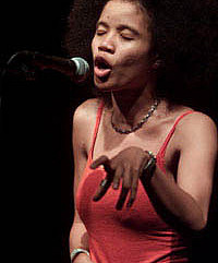 Staceyann Chin, an activist, agitator, and artist.