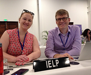 Prof. Wold and IELP law clerk Ashlyn White