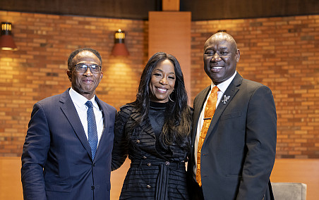 Left to Right: Leodis Matthews, Jaqueline Alexander, Ben Crump